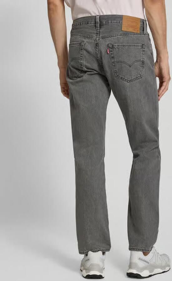 Levi's Big and Tall 501 straight leg jeans walk down broadway - Foto 11