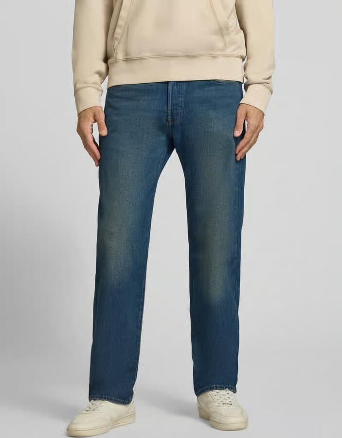 Levi's straight fit jeans van puur katoen model '501 ' - Foto 3