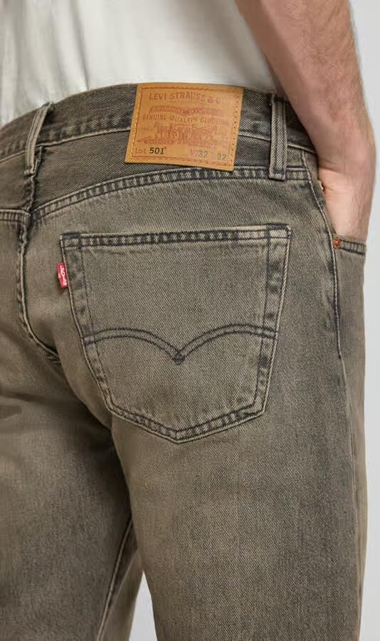 Levi's Straight fit jeans van puur katoen Model '501 ORIGINAL' - Foto 2