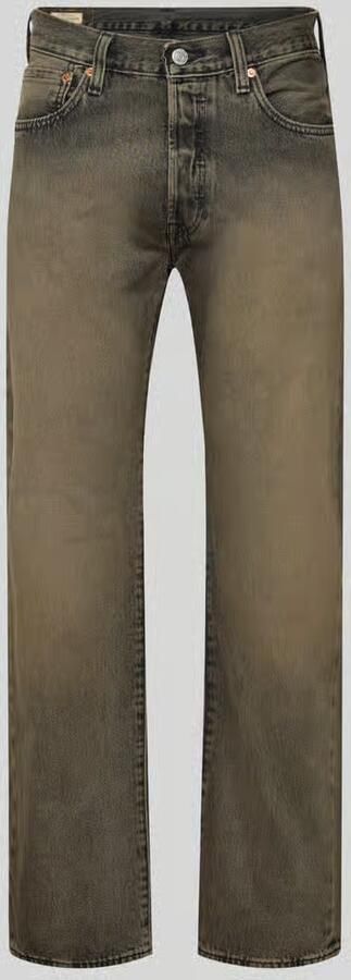 Levi's Straight fit jeans van puur katoen Model '501 ORIGINAL' - Foto 3