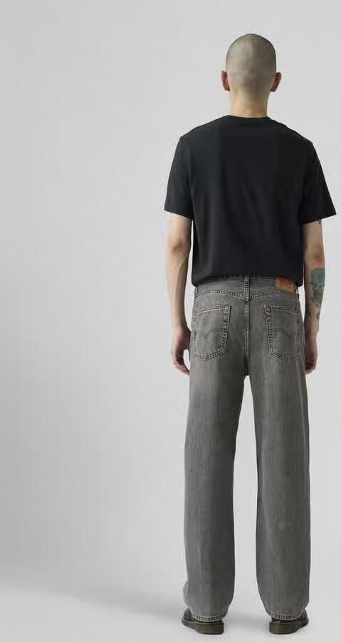 Levis LEVI'S 565 Relaxed Straight Leg Jeans Zwart- Heren Zwart - Foto 6