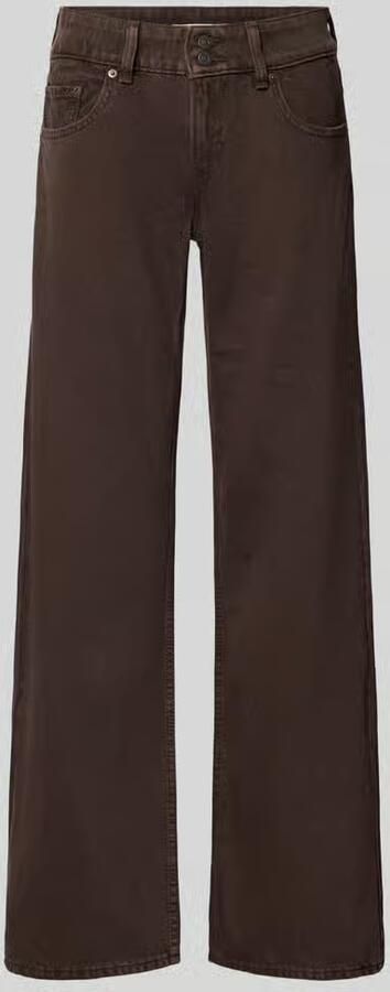 Levi's straight fit jeans van puur katoen model 'SUPERLOW' - Foto 3