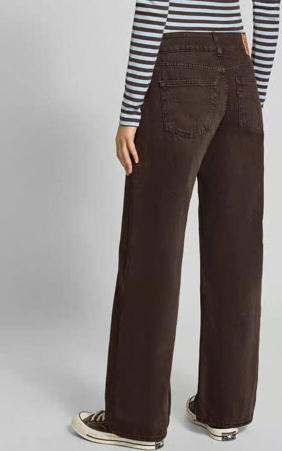 Levi's straight fit jeans van puur katoen model 'SUPERLOW'