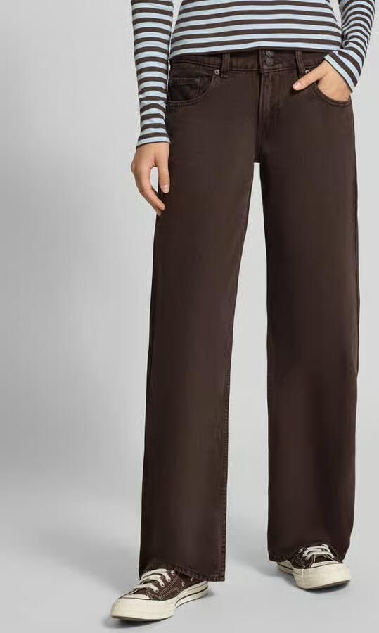 Levi's straight fit jeans van puur katoen model 'SUPERLOW' - Foto 2