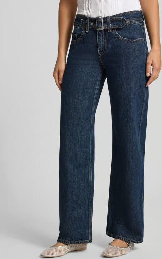 Levi's straight fit jeans van puur katoen model 'SUPERLOW' - Foto 2