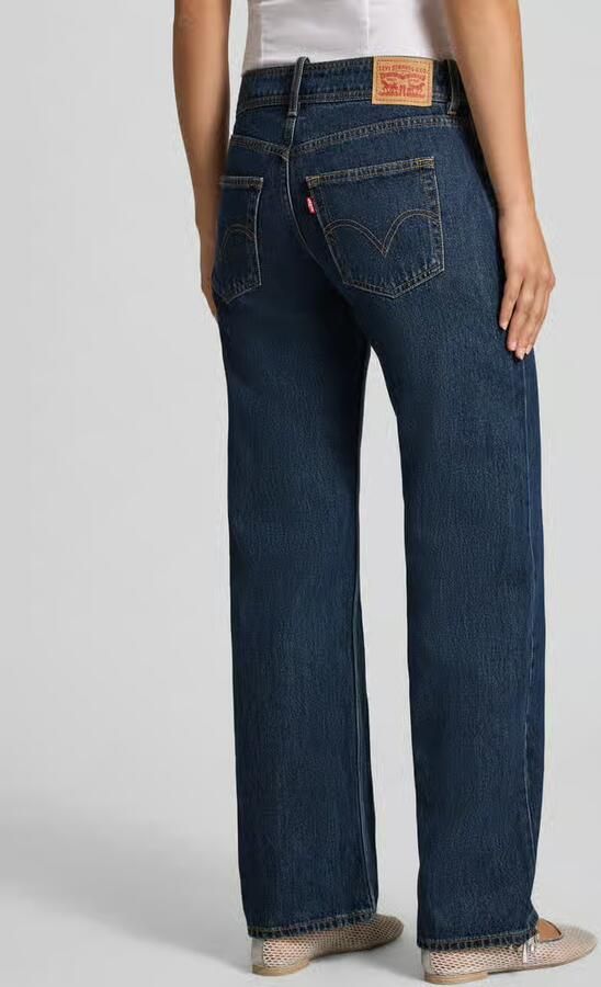 Levi's straight fit jeans van puur katoen model 'SUPERLOW' - Foto 3