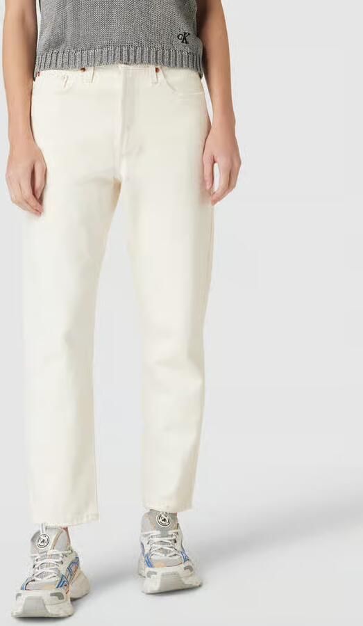 Levi's 7 8 jeans 501 CROP 501 collectie 5-pocket-stijl - Foto 12