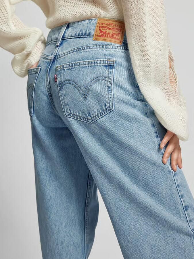 Levi's Straight leg jeans in 5-pocketmodel model 'SUPERLOW' - Foto 3