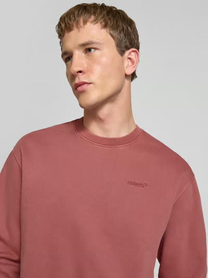 Levi's Sweatshirt met logo-stitching en ronde hals - Foto 4
