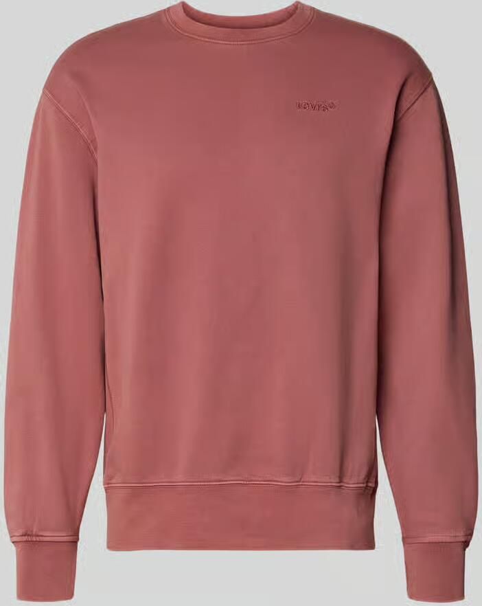 Levi's Sweatshirt met logo-stitching en ronde hals - Foto 5