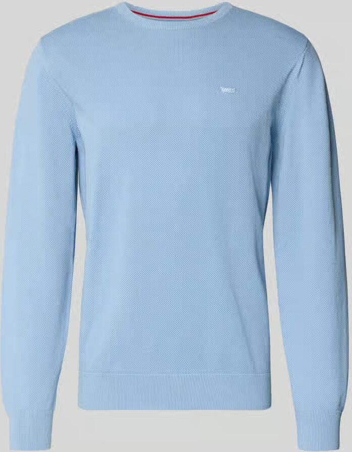 LEVI'S Heren Truien & Vesten Lightweight Hm Sweater Rutabaga Pique Lichtblauw - Foto 6
