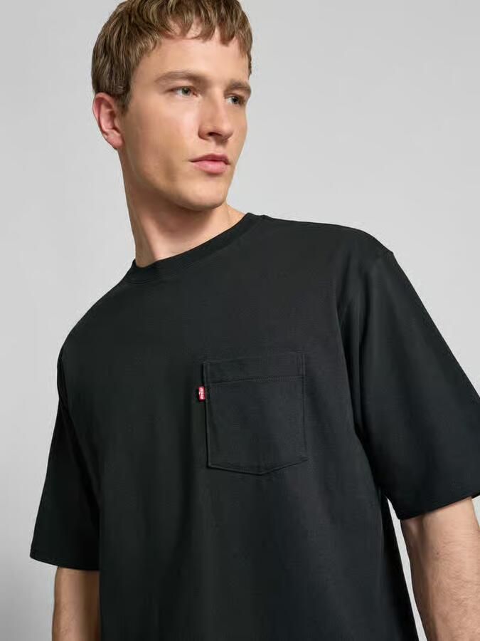 Levi's T-shirt met borstzak en labeldetail