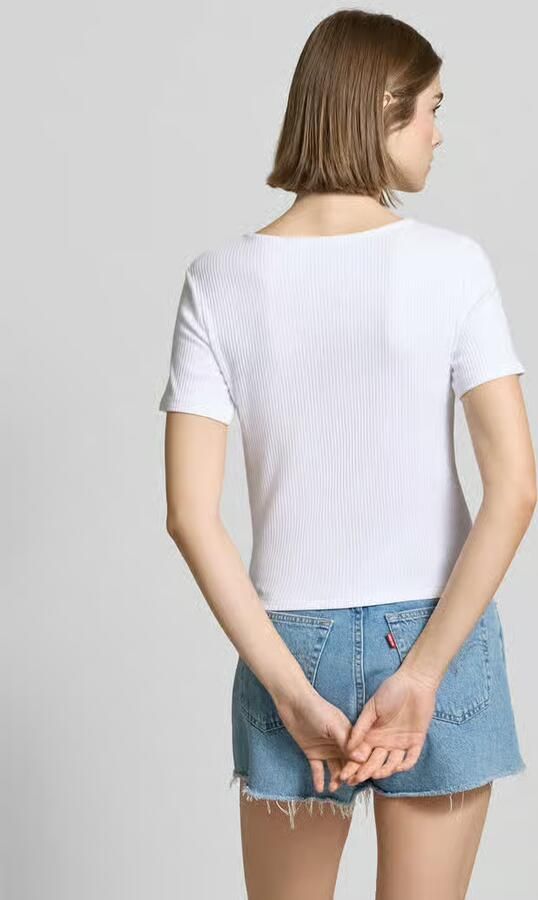 Levi's Shirt met V-hals met knoopsluiting - Foto 5