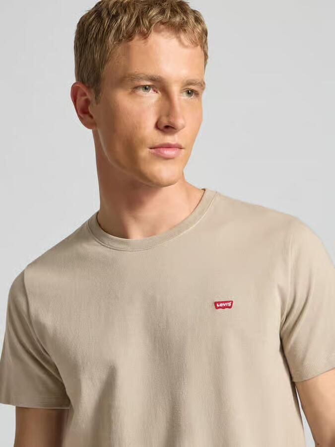 LEVI'S Heren Polo's & T-shirts Ss Original Hm Tee Zand - Foto 7