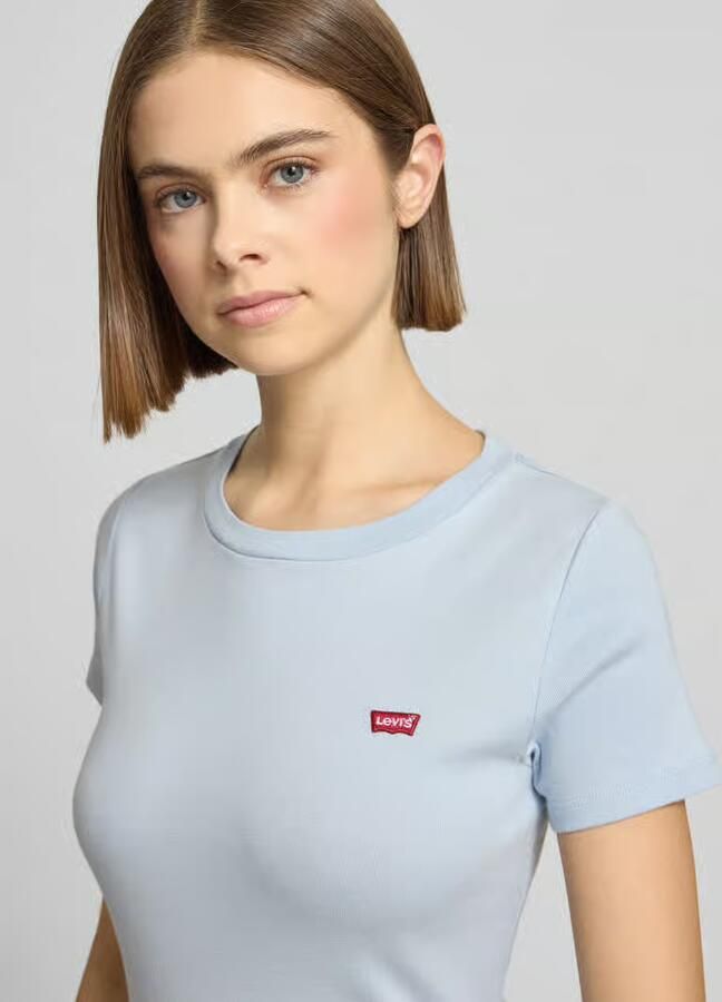 Levi's T-shirt Mini-Logo met klein logoborduursel op borsthoogte (set 2-delig)