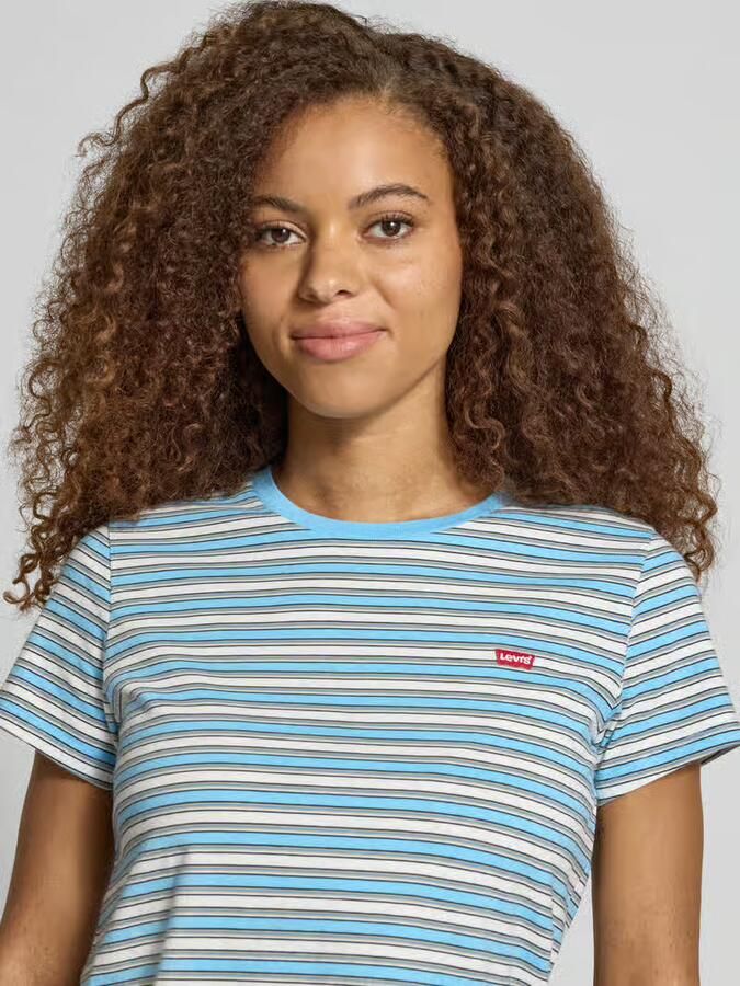Levi's T-shirt met labelpatch 'PERFECT TEE'