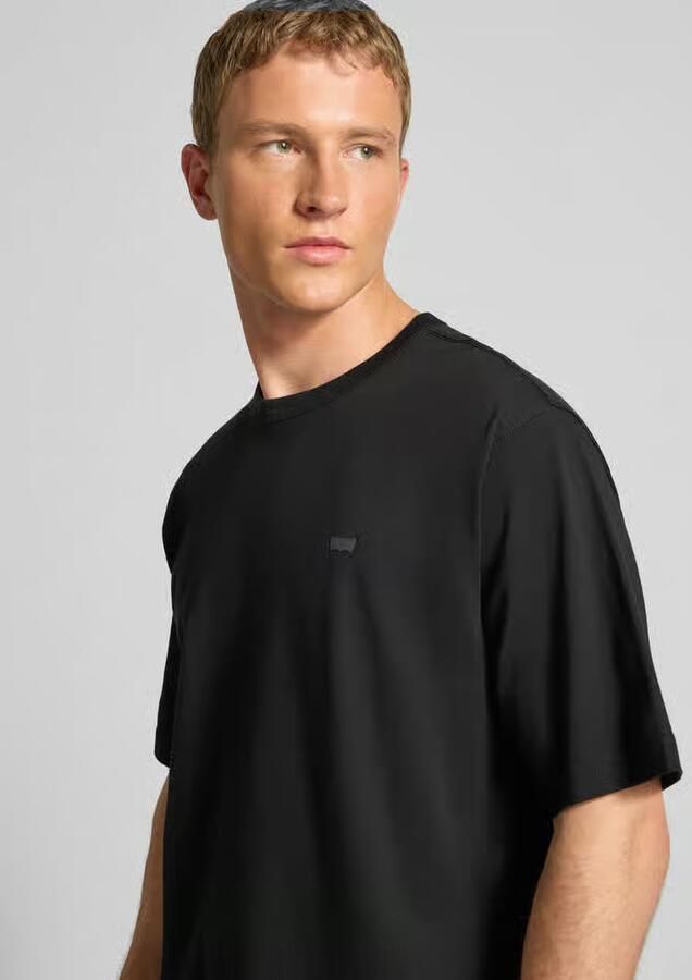 Levi's T-shirt met labelprint