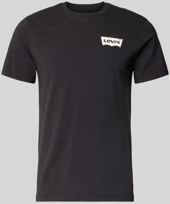Levi's T-shirt met labelprint model 'CAVIAR' - Foto 2