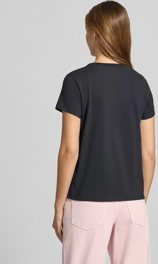 Levi's Shirt met ronde hals The Perfect Tee met logo in metallic-holoprint - Foto 6