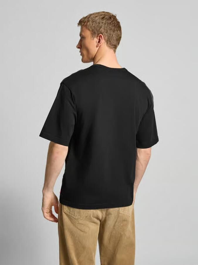 Levi's T-shirt met labelprint