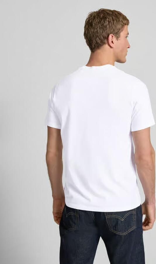 Levi's T-shirt Levis 22491-1693 graphic crewneck tee-WHITE - Foto 3