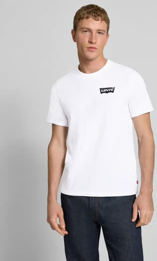 Levi's T-shirt Levis 22491-1693 graphic crewneck tee-WHITE - Foto 8