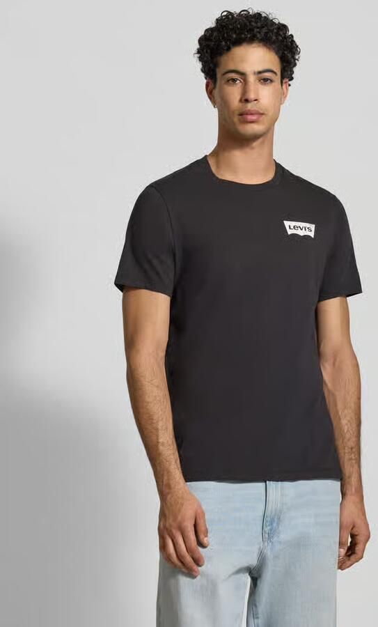 Levi's T-shirt met labelprint model 'CAVIAR' - Foto 6