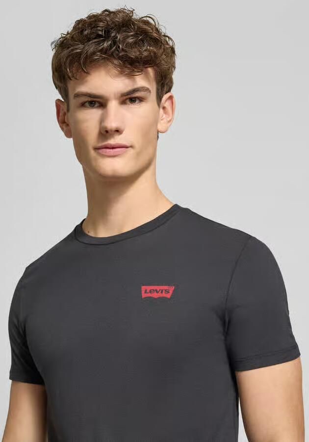 Levi's T-shirt Korte Mouw Levis 2-pack slim fit T-shirts met ronde hals - Foto 4