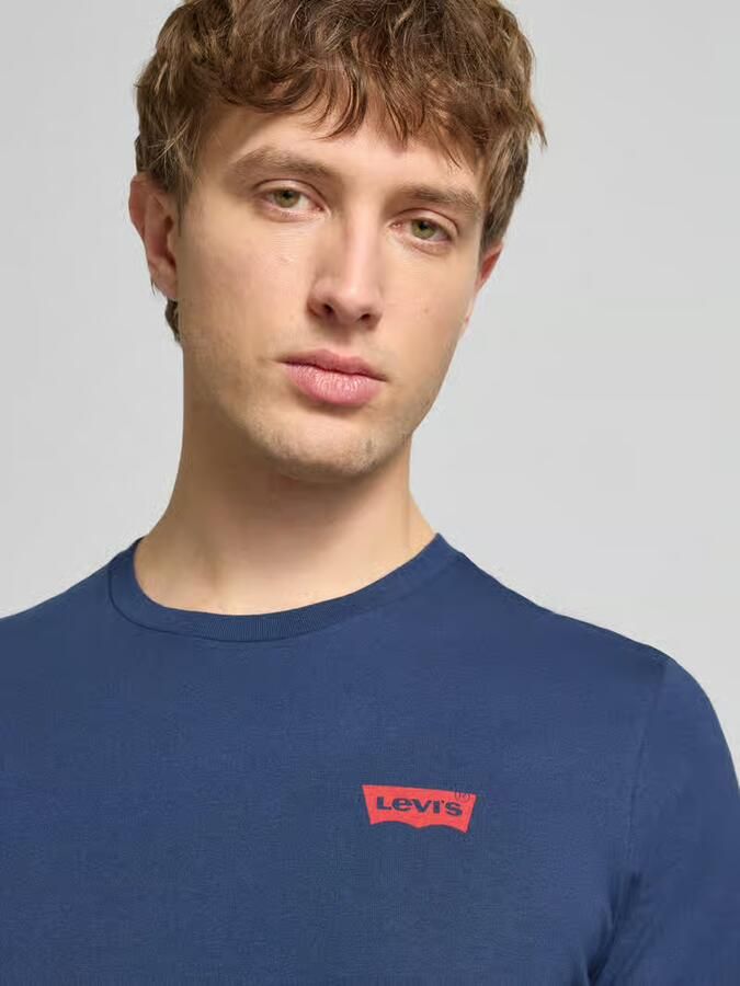 Levi's Slim fit T-shirt met labelprint in een set van 2 stuks - Foto 7
