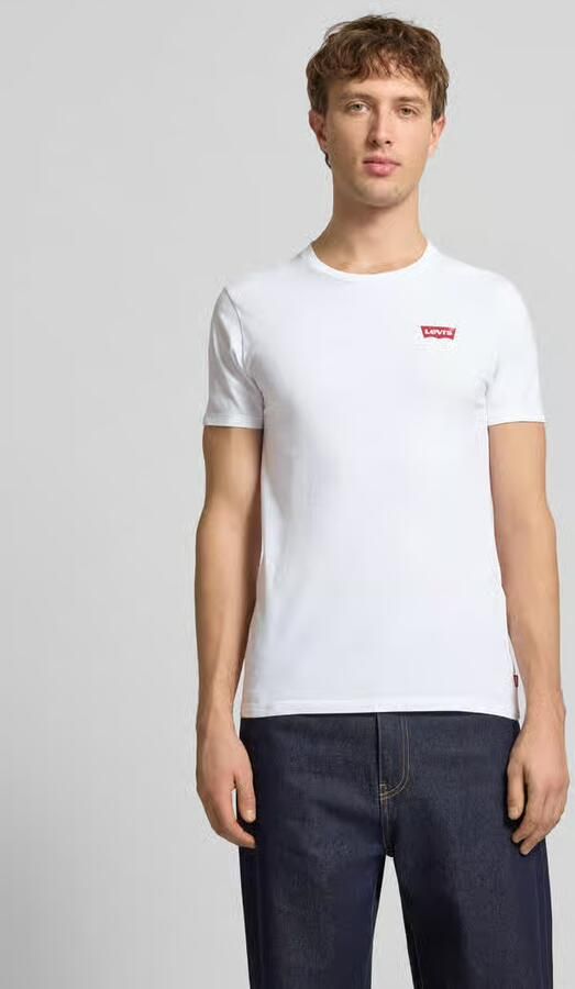 Levi's T-shirt Korte Mouw Levis 2-pack slim fit T-shirts met ronde hals - Foto 9