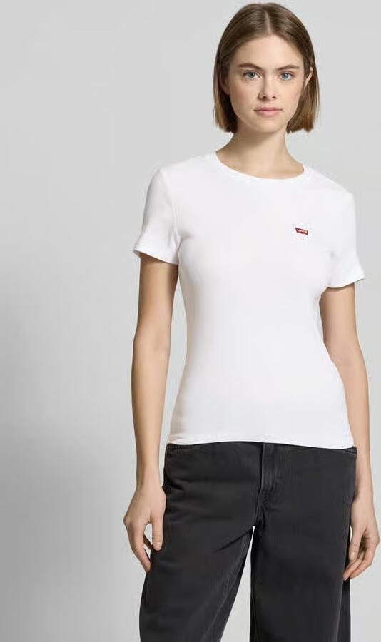 Levi's T-shirt met labelbadge model 'ESSENTIAL' - Foto 6