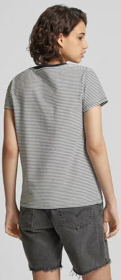 Levi's Shirt met V-hals PERFECT VNECK met mini-batwing-logoborduursel - Foto 12