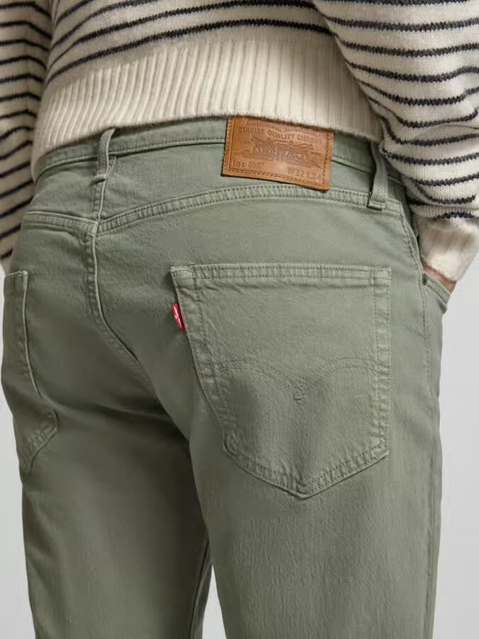Levi's tapered fit jeans van katoenmix model '502 '