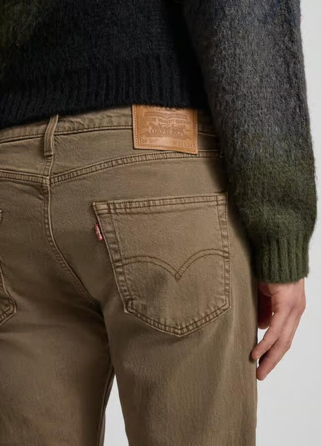 Levi's tapered fit jeans van katoenmix model '502 '