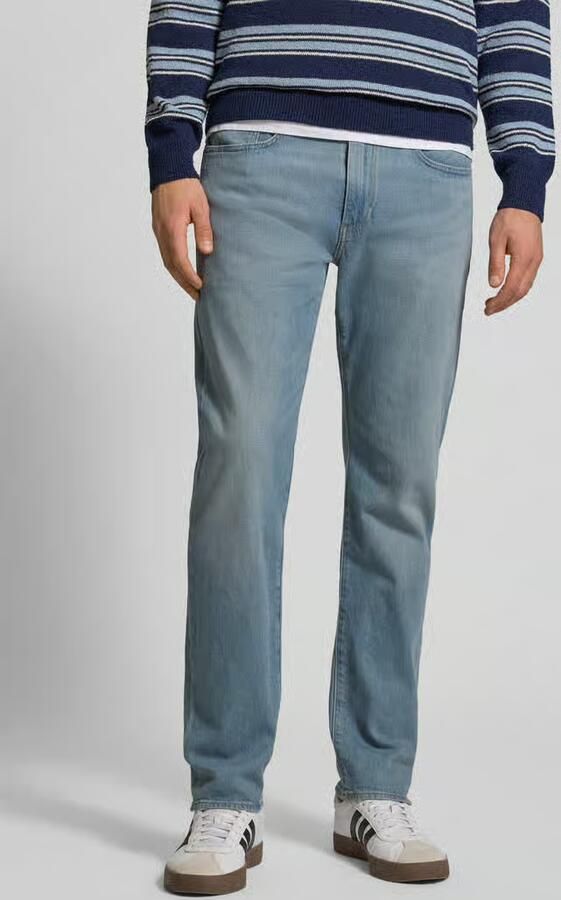 Levi's tapered fit jeans van katoenmix model '502 ' - Foto 5