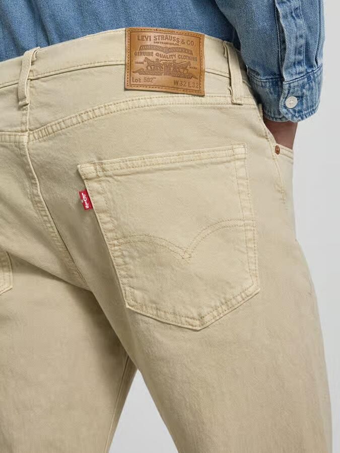 Levi's tapered fit jeans van katoenmix model '502™ TAPER'