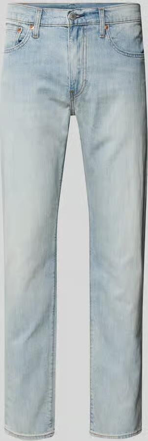 Levi's tapered fit jeans van mix van katoen en linnen model '502 ' - Foto 2