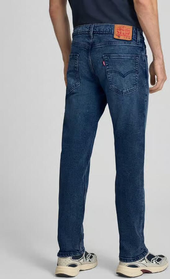 Levi's tapered fit jeans van mix van katoen en lyocell model '502 TAPER' - Foto 3