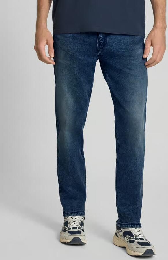Levi's tapered fit jeans van mix van katoen en lyocell model '502 TAPER' - Foto 2
