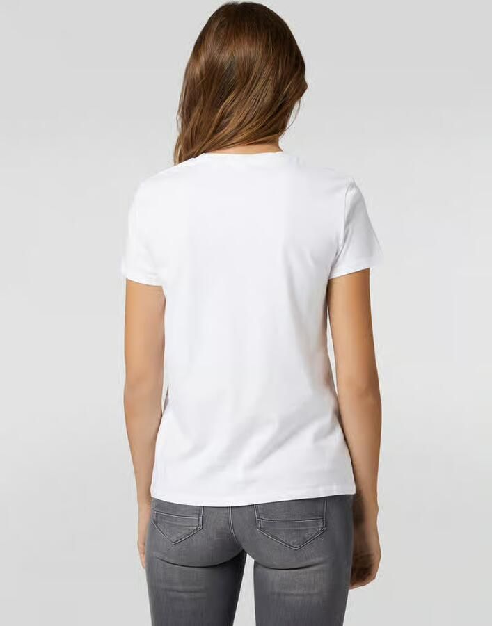 Levi's Stijlvol Logo T-shirt in wit katoen White Dames - Foto 5