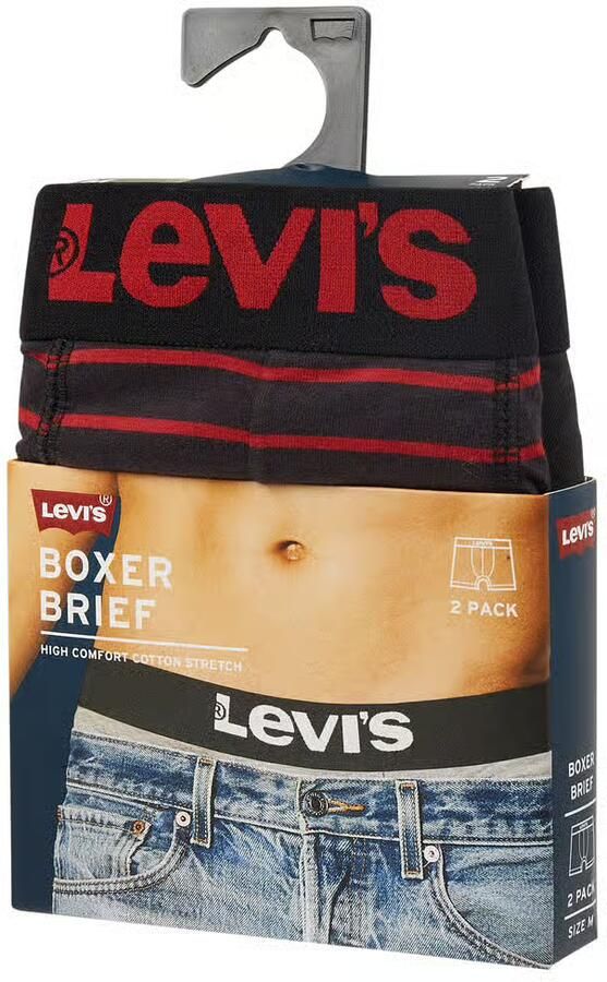 Levi's Boxershort weefband met logo (2 stuks Set van 2) - Foto 8