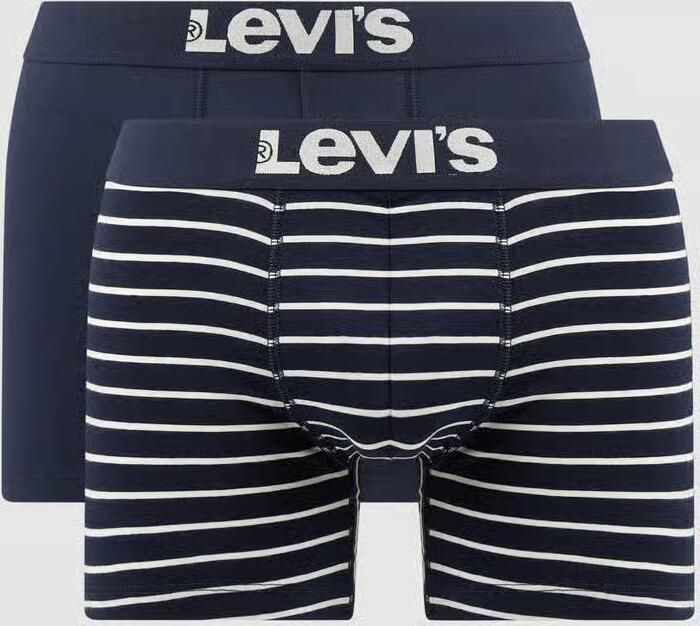 Levi's Boxershort met brede logoband (Set van 2) - Foto 4