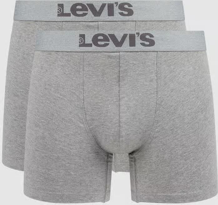 Levi's Boxershort LEVIS MEN MEL WB BOXER BRIEF ORG CO 2P (Set van 2) - Foto 6