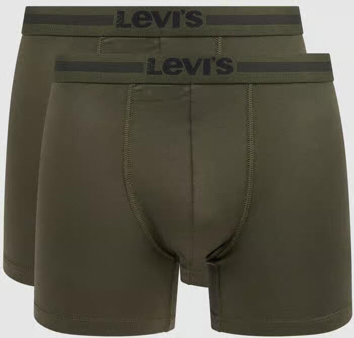 Levi's Boxershort LEVIS MEN TENCEL BOXER BRIEF 2P (2 stuks Set van 2) - Foto 2