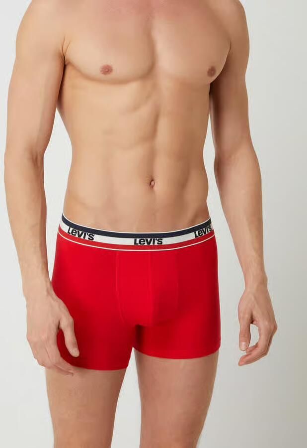 Levi's Boxershort met contrasterend logo-tailleband (3 stuks)