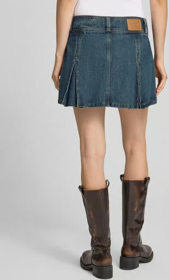 Levi's Uitlopende mini-rok van puur katoen - Foto 2