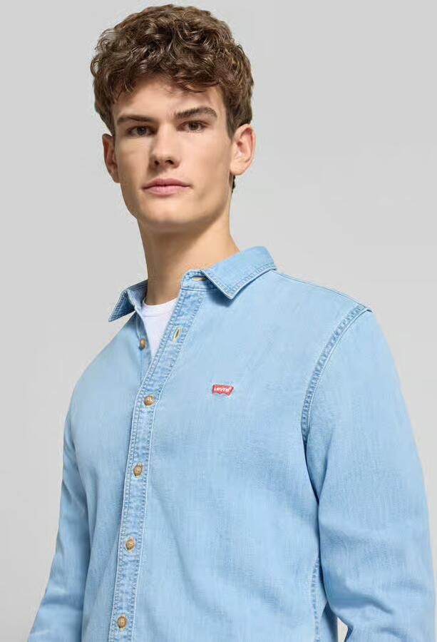 Levi's Jeans overhemd LS BATTERY HM SHIRT SLIM van onderhoudsvriendelijke katoenmix - Foto 9
