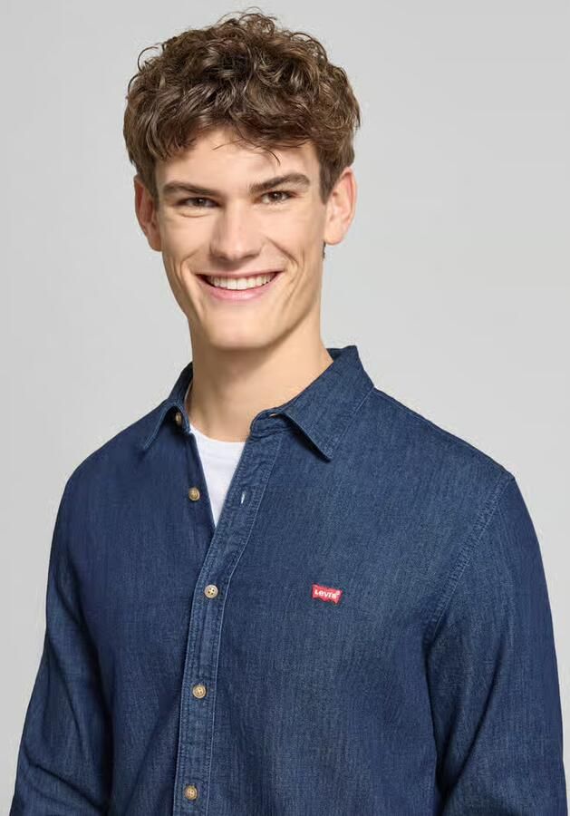 Levi's Jeans overhemd LS BATTERY HM SHIRT SLIM van onderhoudsvriendelijke katoenmix - Foto 7