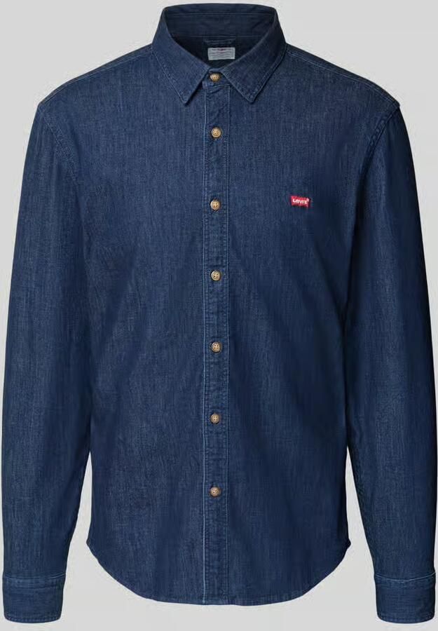 Levi's Jeans overhemd LS BATTERY HM SHIRT SLIM van onderhoudsvriendelijke katoenmix - Foto 6