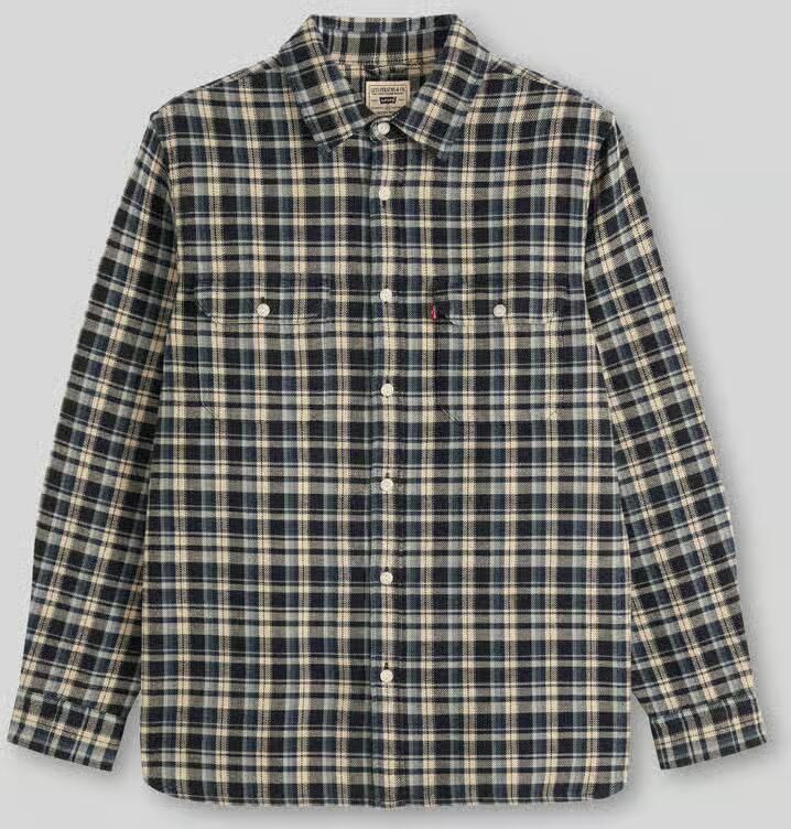 Levi's Overhemd Lange Mouw Levis Relaxed Jackson Worker shirt